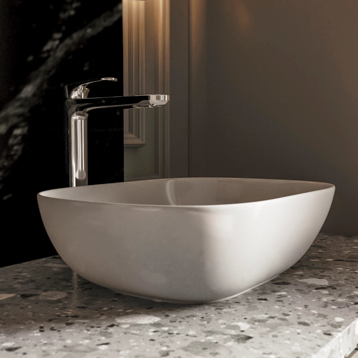 Смеситель для накладной раковины KN-84